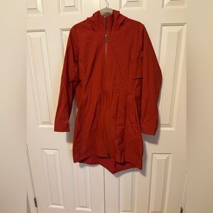 Lululemon Rain Rebel jacket in cayenne red, size 10